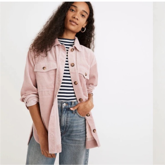 Madewell Jackets & Blazers - Madewell Corduroy Yorkway Shirt-Jacket